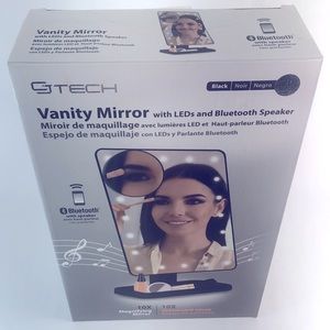 Gtech Vanity Mirror with Led and Bluetooth Speaker